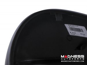 Alfa Romeo Giulia Mirror Covers - Carbon Fiber - Full Replacements - Feroce Carbon - w/ Factory Clips 